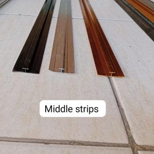 Aluminum Floor Transition Strip T-Moulding - Durable Metal Threshold Reducer for Tile, Wood, and Carpet Flooring
